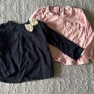Zara Long Sleeve Tops - size 18-24 months - Bundle of 2